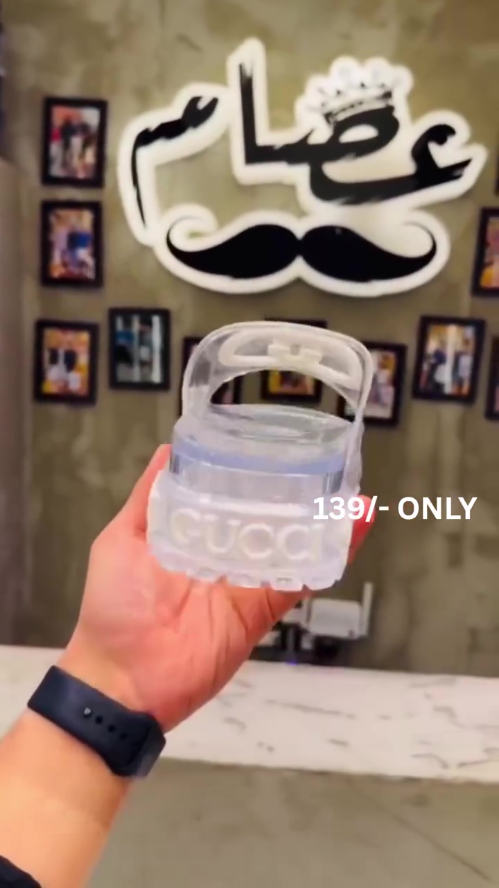 Premium Transparent Fashion Sliders | Unisex Casual Slides