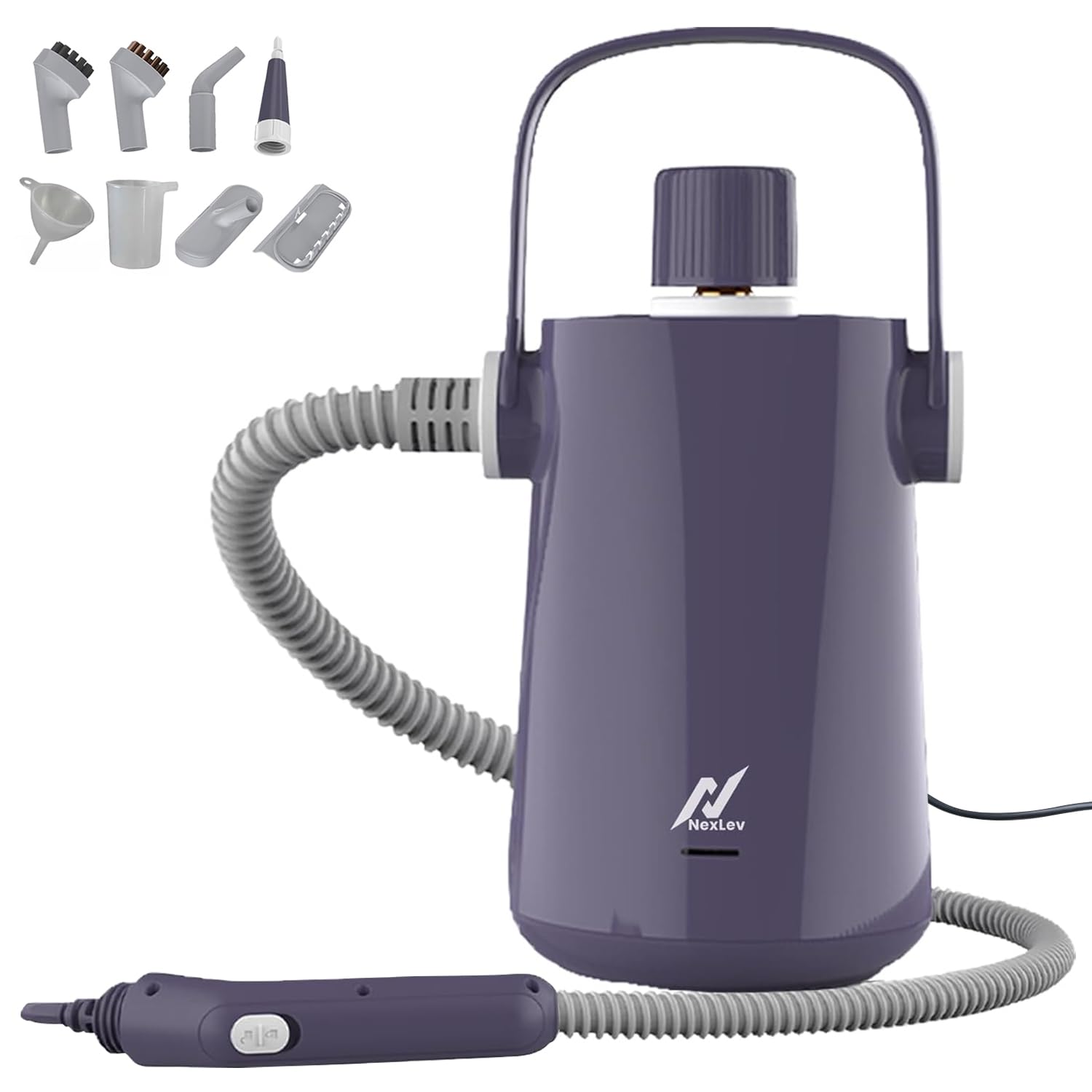 🧼 Portable Handheld Steam Cleaner | Multi-Purpose High Pressure Steam Cleaning Machine with 9 Accessories | Home & Car Cleaning Steamer | Multiple Colors