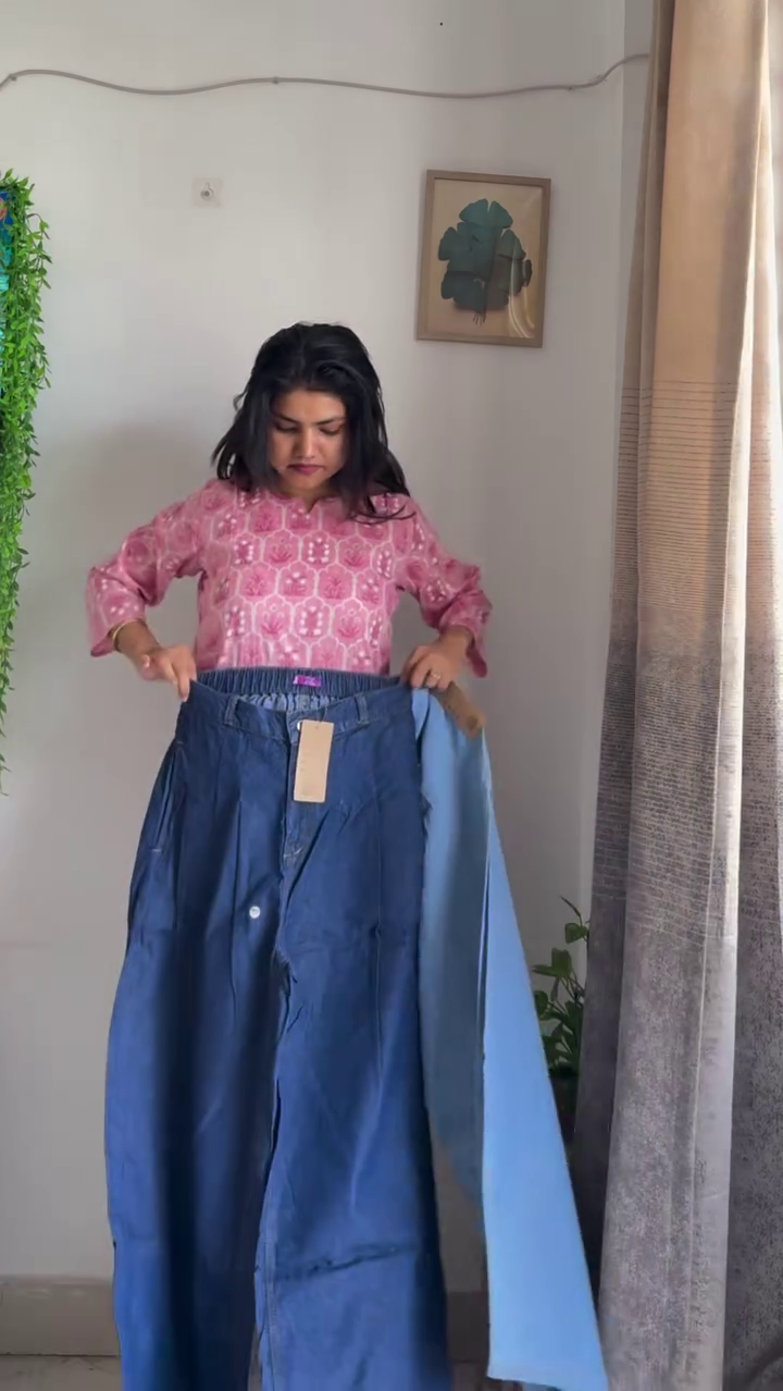 Pastel Ruffle Co-Ord Set for Women 💙🌿 | Stylish Sleeveless Top with Wide Leg Pants | Trendy Casual & Vacation Wear | XXS–XXL Available
