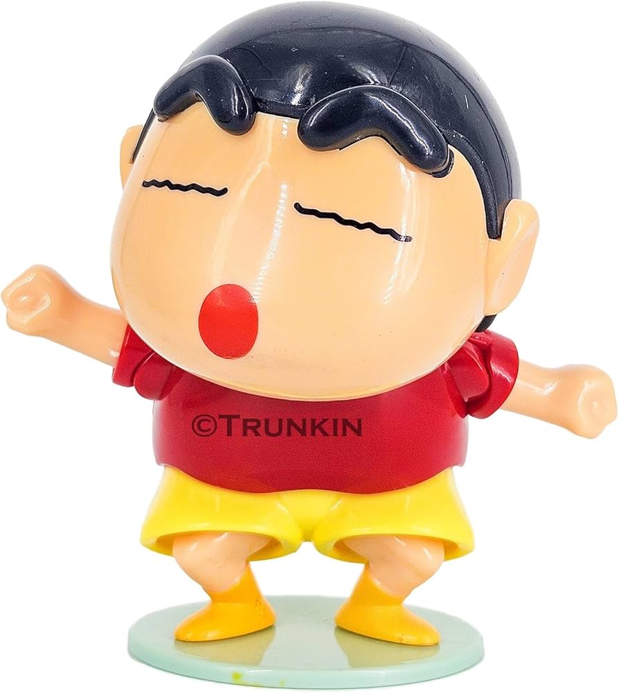 🧸 Cute Cartoon Character Kids Toy Set | Shinchan & Panda Action Figures | Wobble, Skateboard, Exercise & Hula Hoop Toys | Fun Desk Decor & Birthday Gift | Multiple Designs & Colors